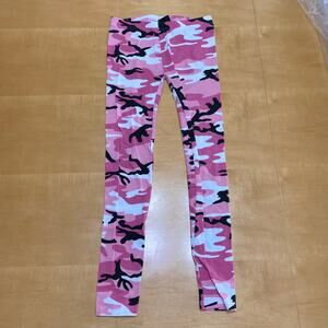 Rothco Pink Camo Leggings Kids size XS Girls Tactical